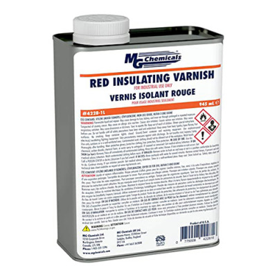 MG Chemicals 4228 Red Insulating Varnish 1 Ltr