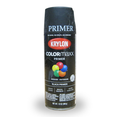 Krylon® COLORmaxx Black Primer 12oz Can