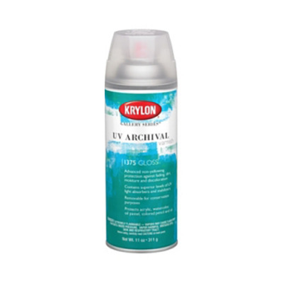 Krylon® UV Archival Varnish Gloss 11oz Can