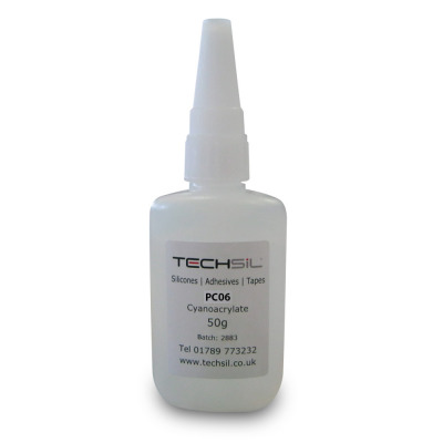 TECHSiL® PC06 Low Visc. Cyanoacrylate 40cPS 50gm